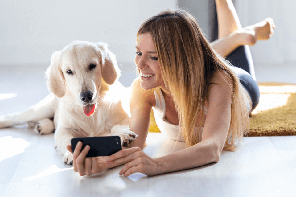 Woman on Phone